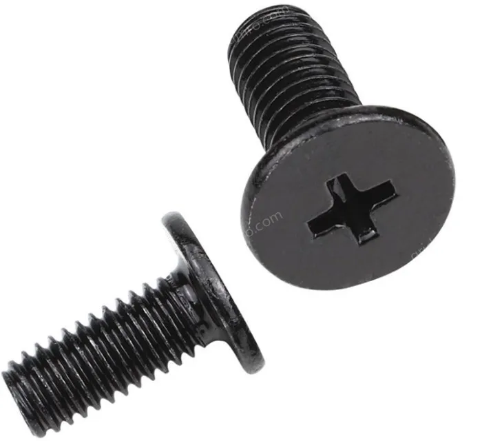Carbon steel thin head screws M1.6*8*3