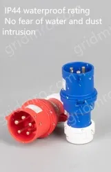 3 pole 16A connector