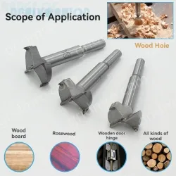 Woodworking hole opener 45mm