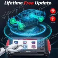 ANCEL FX8000 Automotive Full System Diagnostic Tool OBD2 Scanner