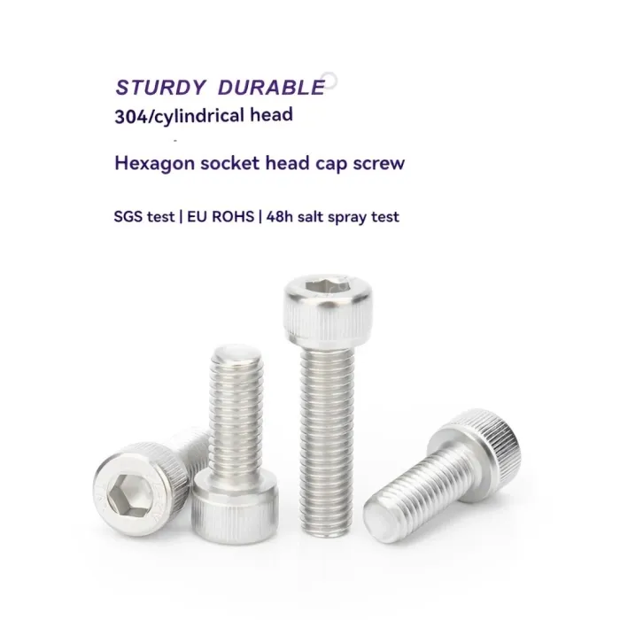 Cylindrical head hexagon socket screws M2*10