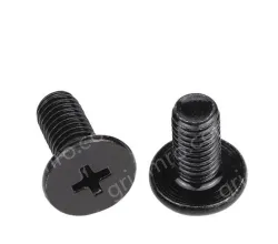 Carbon steel thin head screws M1.6*8*3