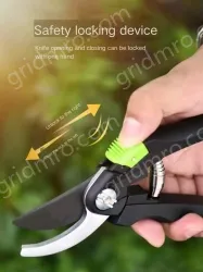 White 8 inch - Promotional stainless steel fruit shears