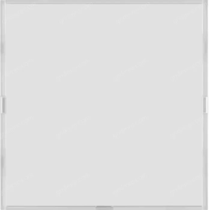 Push-button 1gang,RGB LED, int. temp. sensor, KNX - S.1/B.3/B.7, f. p.white