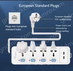 European standard leakage protection master control 5position