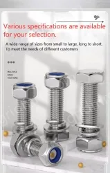 Combination Nut Set Locking M14*85-1 Sets