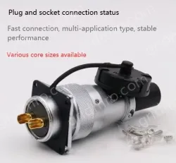 WS28-16 pole male plug TQ